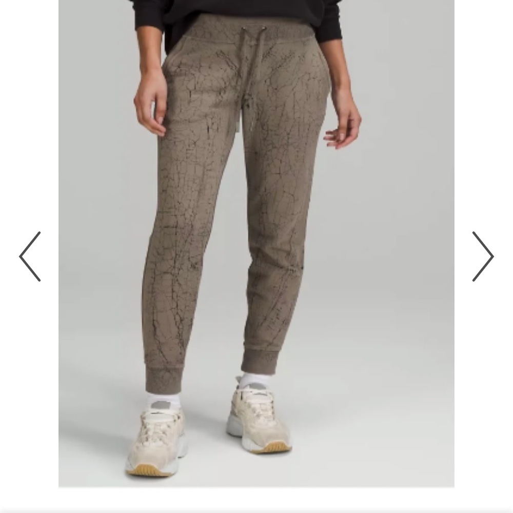 warm down high rise jogger lululemon Thread Dye Rover Black